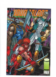 Youngblood #0 NM- 9.2 Image Comics w/Image #0 Coupon, Yellow Logo 1992 Liefeld