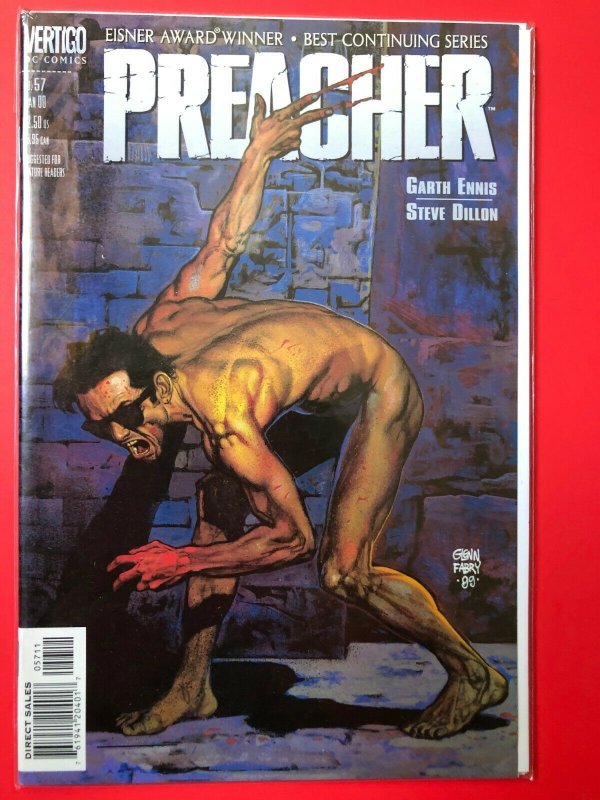 PREACHER  V1 #57 JAN 00 VERTIGO /  DIRECT SALE / NM+