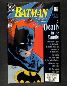 Batman #426 Death in the Family Part One!