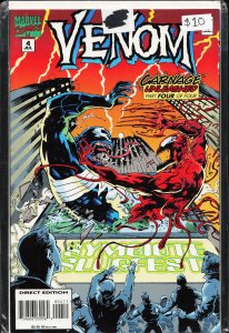 Venom: Carnage Unleashed #4 (1995) Venom