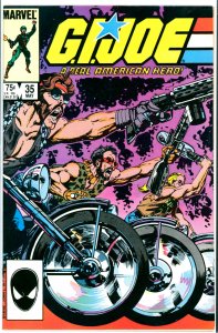 G.I. Joe #35 Marvel Comics 1985 VF