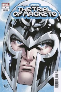 X-Men: The Trial of Magneto #1G VF/NM; Marvel | Headshot variant by Todd Nauck - 