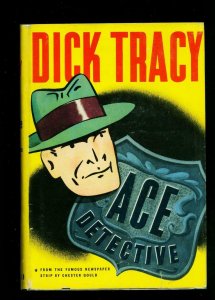 Dick Tracy Ace Detective hardcover with dust jacket 1945 Chester Gould