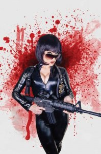 JENNIFER BLOOD #1 COVER K 1:30 COSPLAY VIRGIN DYNAMITE 2021 EB178