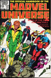 The Official Handbook of the Marvel Universe #13 (1984) Banshee