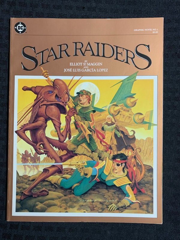 1983 STAR RAIDERS DC Graphic Novel #1 VF- 7.5 1st Printing / Jose Garcia Lopez