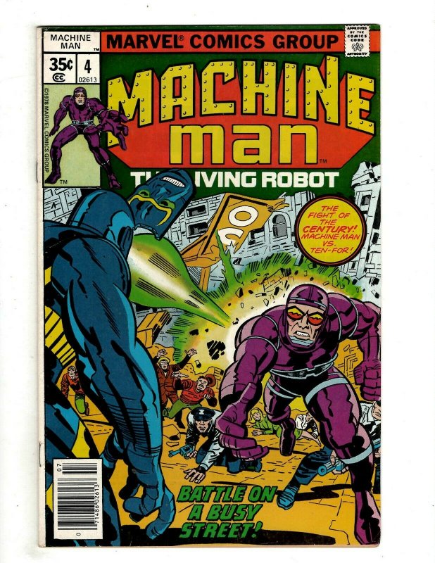 10 Machine Man The Living Robot Marvel Comics # 1 2 3 4 5 6 7 8 9 10 J461