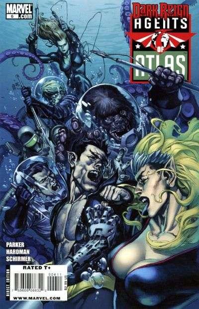 Agents of Atlas (2009 series) #6, VF (Stock photo)