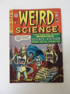 Weird Science #14 apparent VG condition color touch,glue
