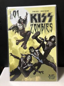 KISS ZOMBIES #1 COVER A DYNAMITE 2019 1st Print Suydam