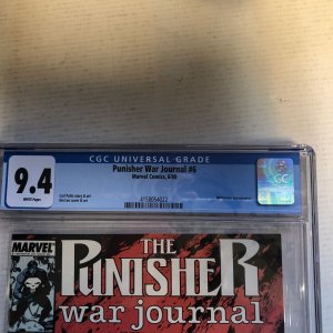 the punsisher war journal CGC 9.4