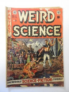 Weird Science #13 (1952) FR/GD Condition see desc