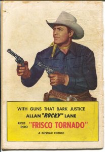 Motion Picture Comics #107 1951-Fawcett-Rocky Lane-Frisco Tornado-FR/G