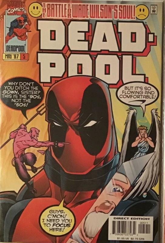 DEADPOOL (1997 SERIES)#5-#6-#7-#8 MARVEL 4 BOOK LOT! IN AWESOME CONDITION 9.4