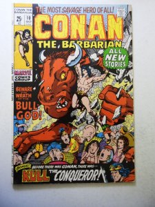 Conan the Barbarian #10 (1971) FN Condition two 1/4 tears bc