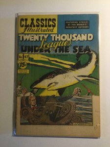 Classics Illustrated 47 Grade 1.0 Gilberton Company 