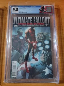 Ultimate Fallout #4 (2011) CGC 9.8 NEW LABEL