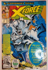 X-Force #17 (9.4, 1992) Mr. Sinister Card Inside, Poly bagged