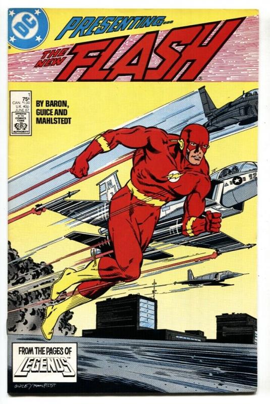 The Flash #1 1987 1st Wally West title  DC Comics NM-