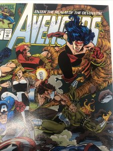 Avengers (1994) # 370 (FN/VF) Variant •Signed Geof Isherwood • Marvel Comics