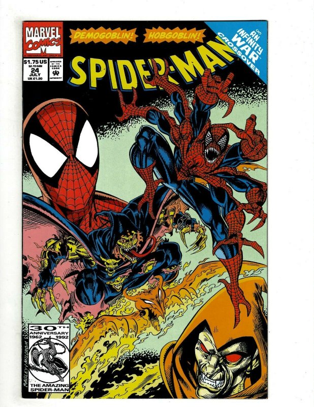 Lot Of 12 Spider-Man Marvel Comic Books #2 12 13 14 18 19 20 21 22 23 24 25 J513