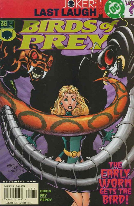 Birds of Prey #36 VF/NM; DC | save on shipping - details inside