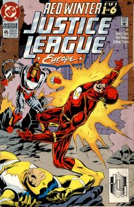 Justice League Europe #45 (1992) Rocket Red