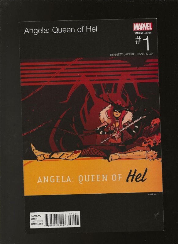 ANGELA QUEEN OF HEL  #1   HIP HOP VARIANT COVER MARVEL COMICS 