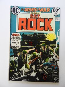 Our Army at War #263 (1973) VG/FN condition stamp back cover