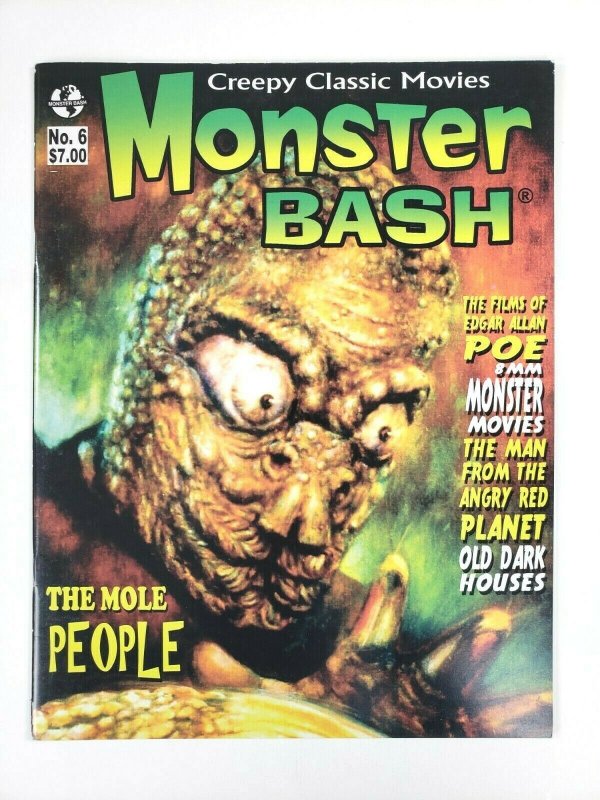 Monster Bash Magazine #6 Creepy Classic Movies 2007 The Mole People