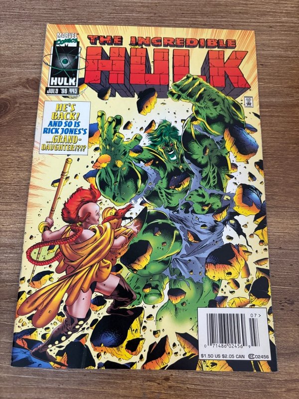 Lot Of 6 Incredible Hulk Marvel Comics # 442 443 444 445 446 447 VF-NM 22 J384
