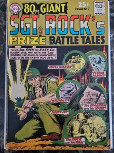 80 Page Giant #7 Sgt Rocks Battle Tales (DC, 1964) GD/VG