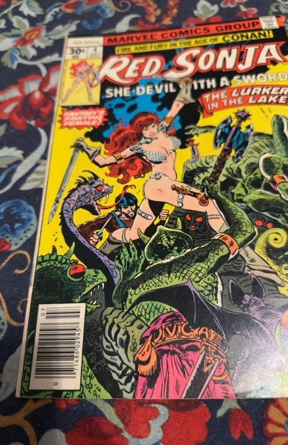 Red Sonja #4 (1977)the lake of the unknown