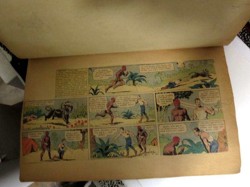 JUNGLE JIM Scrapbook  first 44 Sundays incl. 1st COMIC STRIP 1933 Alex Raymond