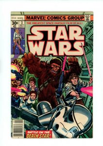 STAR WARS #3 (6.0/6.5) BATTLE ON THE DEATH STAR!! 1977