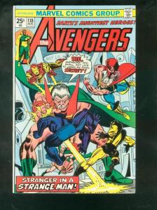 THE AVENGERS #138 1975-IRON MAN VF