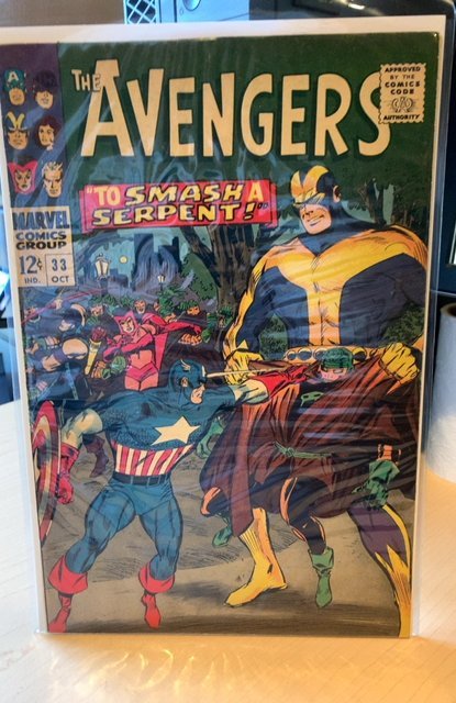 The Avengers #33 (1966) 8.0 VF