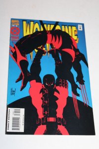 Wolverine # 88 1st Print Marvel Comic Book Deadpool Fight X-Men BOARDED VF/NM