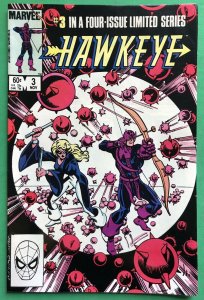 Hawkeye #1,2,3,4 Complete Set (1983) Marvel Hawkeye & Mockingbird Origin