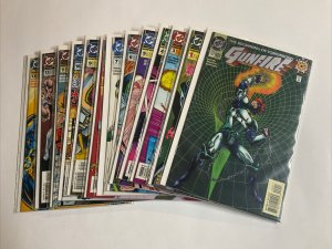Gunfire 0 1-13 Lot Run Set Near Mint Nm Dc Comics 