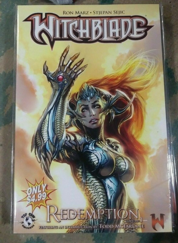 witchblade  TPB #  vol 1 redemption  top cow image  ron marz