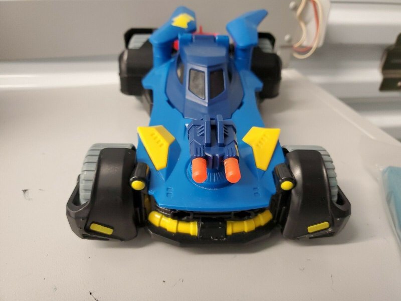 2015 Imaginext DC Super Friends Transforming Batmobile Mattel PREOWNED