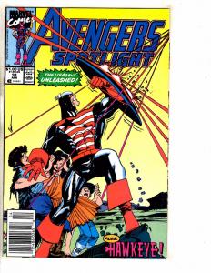 Lot Of 8 Avengers Spotlight Marvel Comic Books # 30 31 32 34 36 37 38 40 RM4