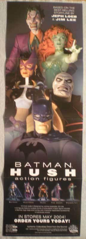 BATMAN HUSH AF Promo poster, 11x34, 2004, Unused, more Promos in store