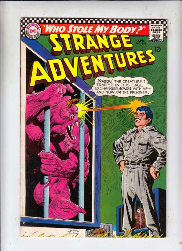 Strange Adventures #199 (Apr-67) VF High-Grade 