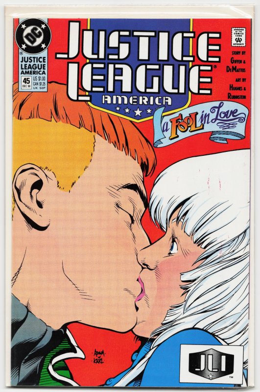 Justice League America #45 (1990) Green Lantern