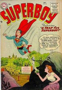 A Trap for Superboy!