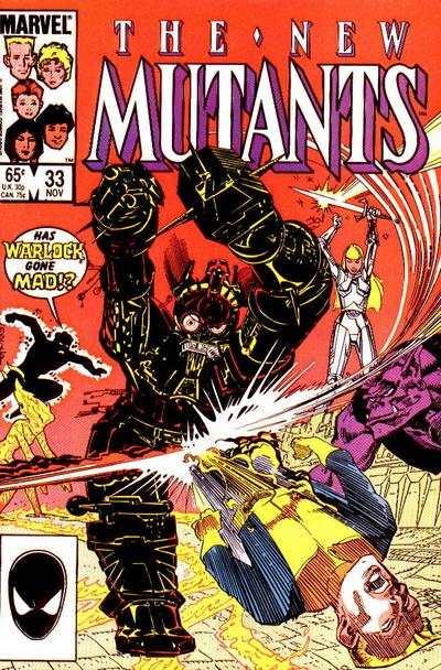 New Mutants (1983 series) #33, VF- (Stock photo)