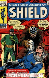 SHIELD   (1968 Series)  (MARVEL) #18 Near Mint Comics Book