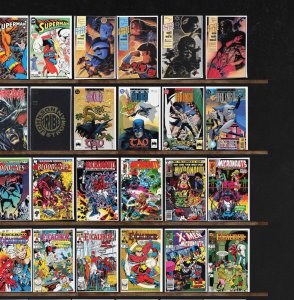 Huge Lot 150+ Comics with Superman, Green Arrow, Wolverine, Excalibur & More!
